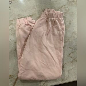 Brandy Melville light pink sweatpants